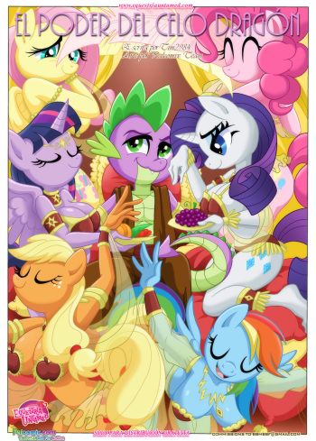 [Palcomix]  El Poder Del Celo Dragon  (My Little Pony Friendship Is Magic) (Celo Dragon 1) [Red Fox Makkan] cover