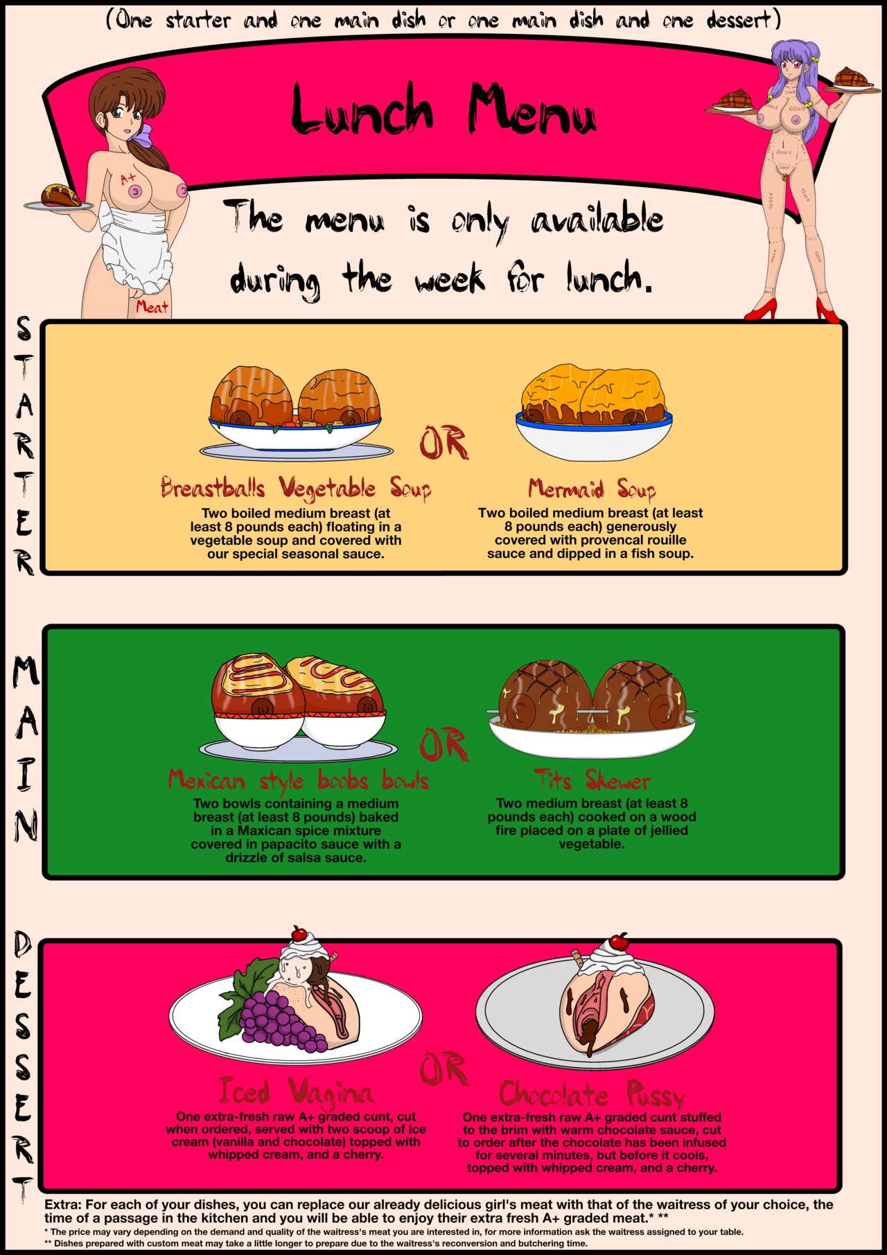 EZ Meat Menu page 2 full