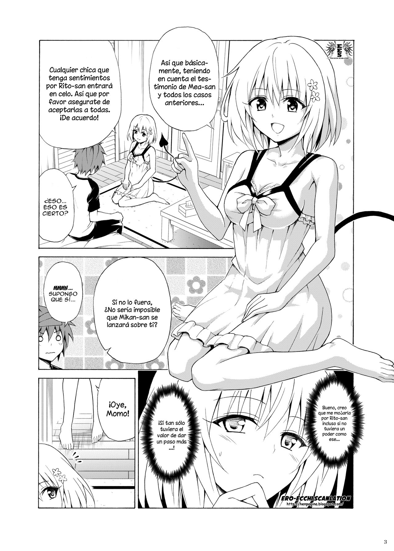 Mezase! Rakuen Keikaku Vol. 8 page 2 full