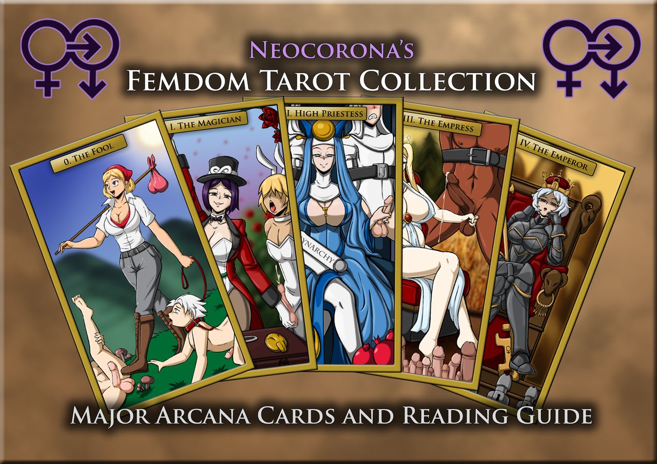 Femdom Tarot Cards -Major Arcana Cards, Symbolism, and Reading Guide page 1 full