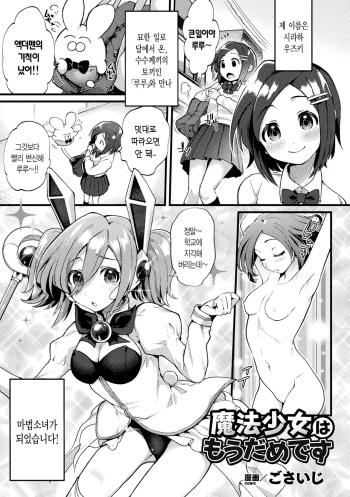 [Gosaiji] Mahou Shoujo wa Mou Dame desu | 마법소녀는 이제 글렀어요 (2D Comic Magazine Ero Status de Heroine Kaibou Ryoujoku Keikenchi Joushouchuu! Vol. 2) [Korean] [Digital] cover