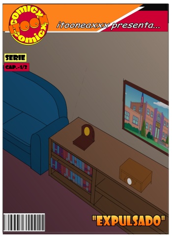 Simpsons xxx - Expulsado (Español) cover