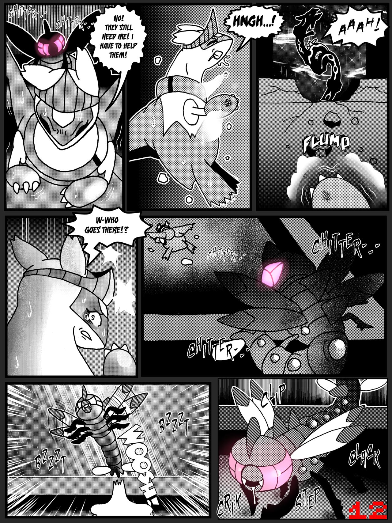 Pocket Monsters - Garden of Eden #10 - Escaping Death page 12 full
