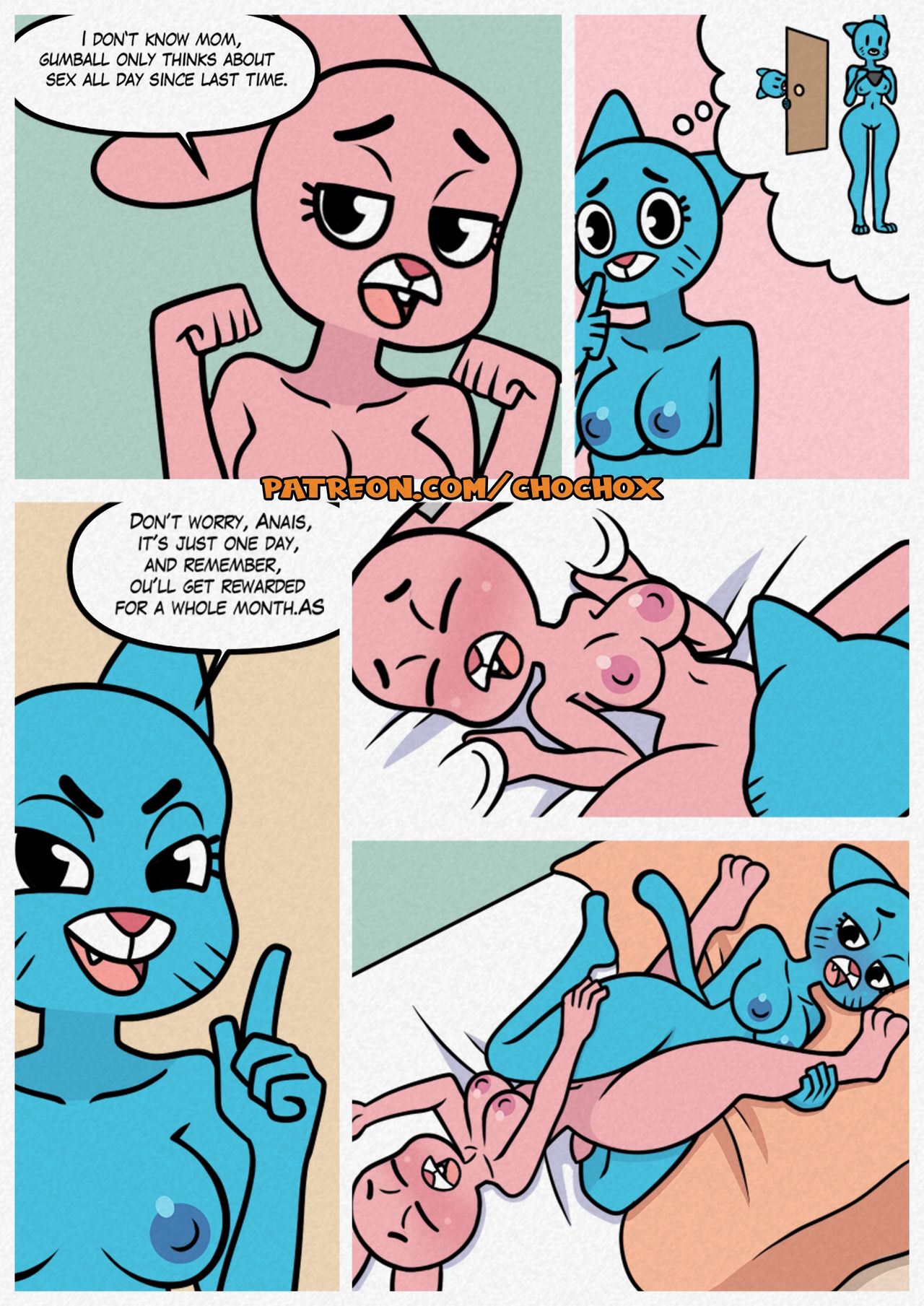 The Amazing Gumball Christmas page 4 full