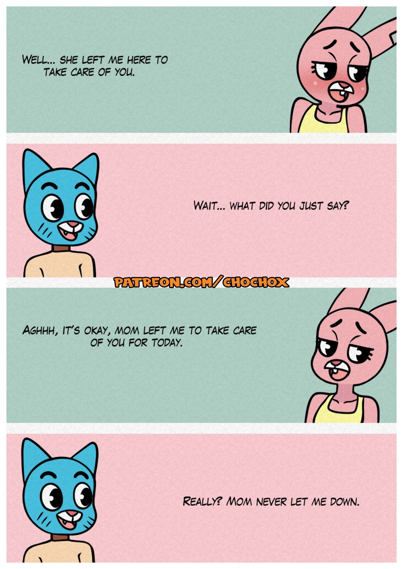 The Amazing Gumball Christmas page 8 full
