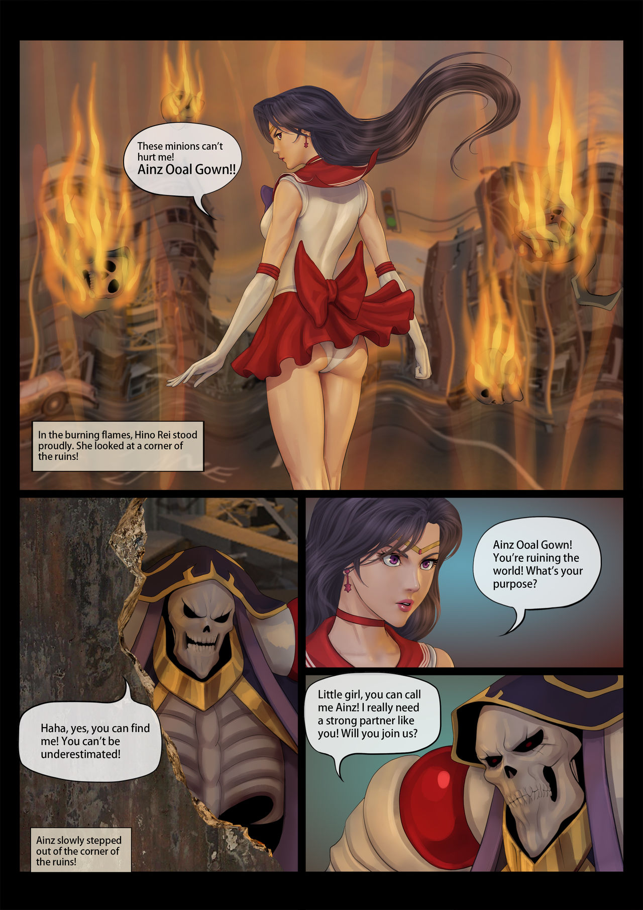 Sailor Mars feather fanbox COMPLETE page 7 full