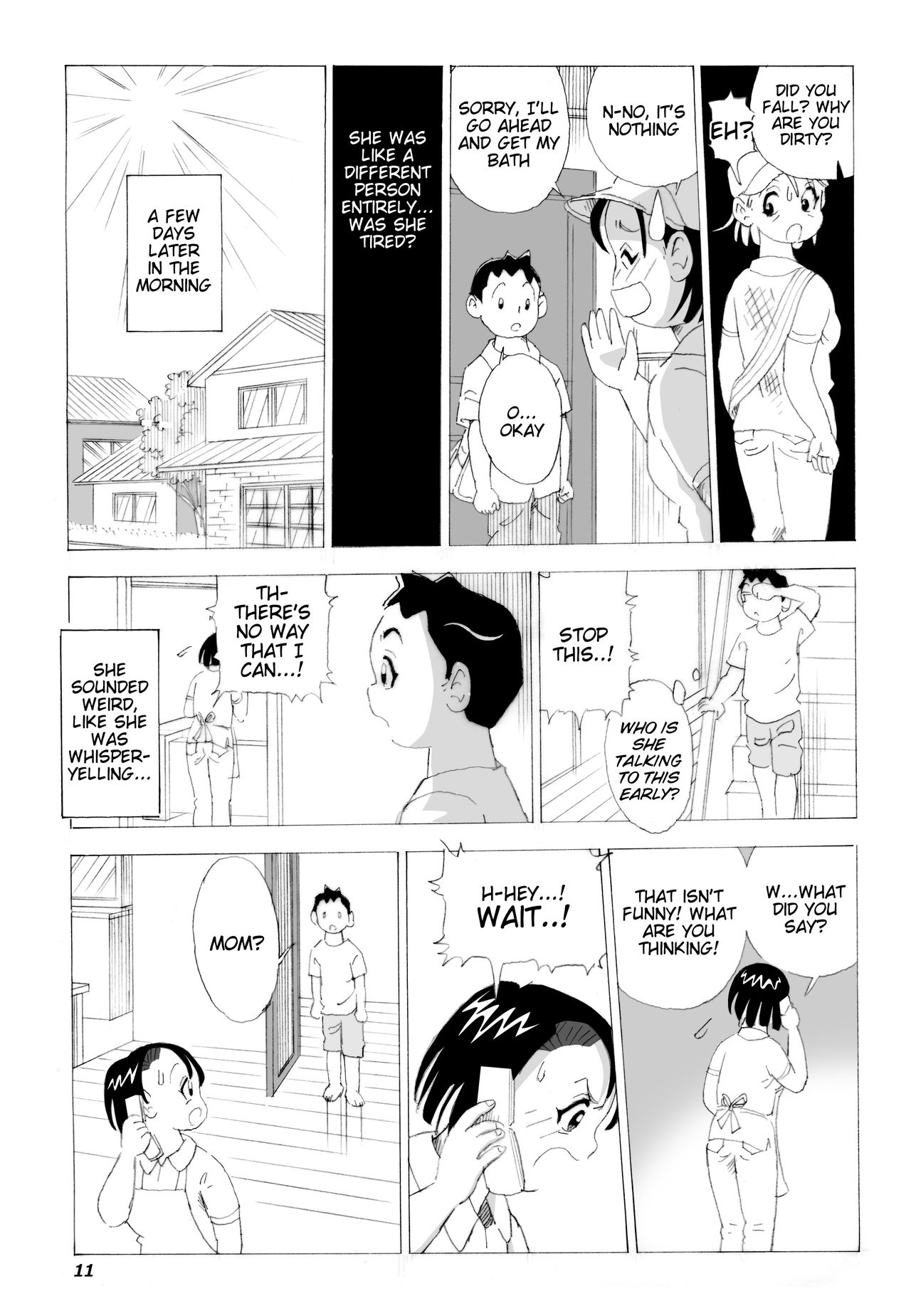 Kaa-san to Yankee Bouzu page 12 full