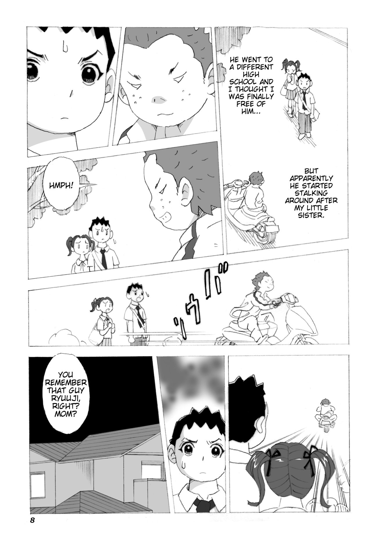 Kaa-san to Yankee Bouzu page 9 full