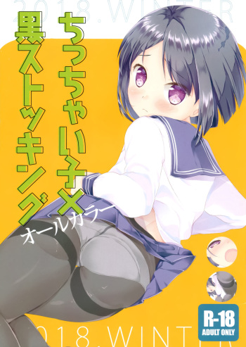 (C95) [ELRIZ (Yamada Konayuki)] Chicchai Ko x Kuro Stocking All Color cover