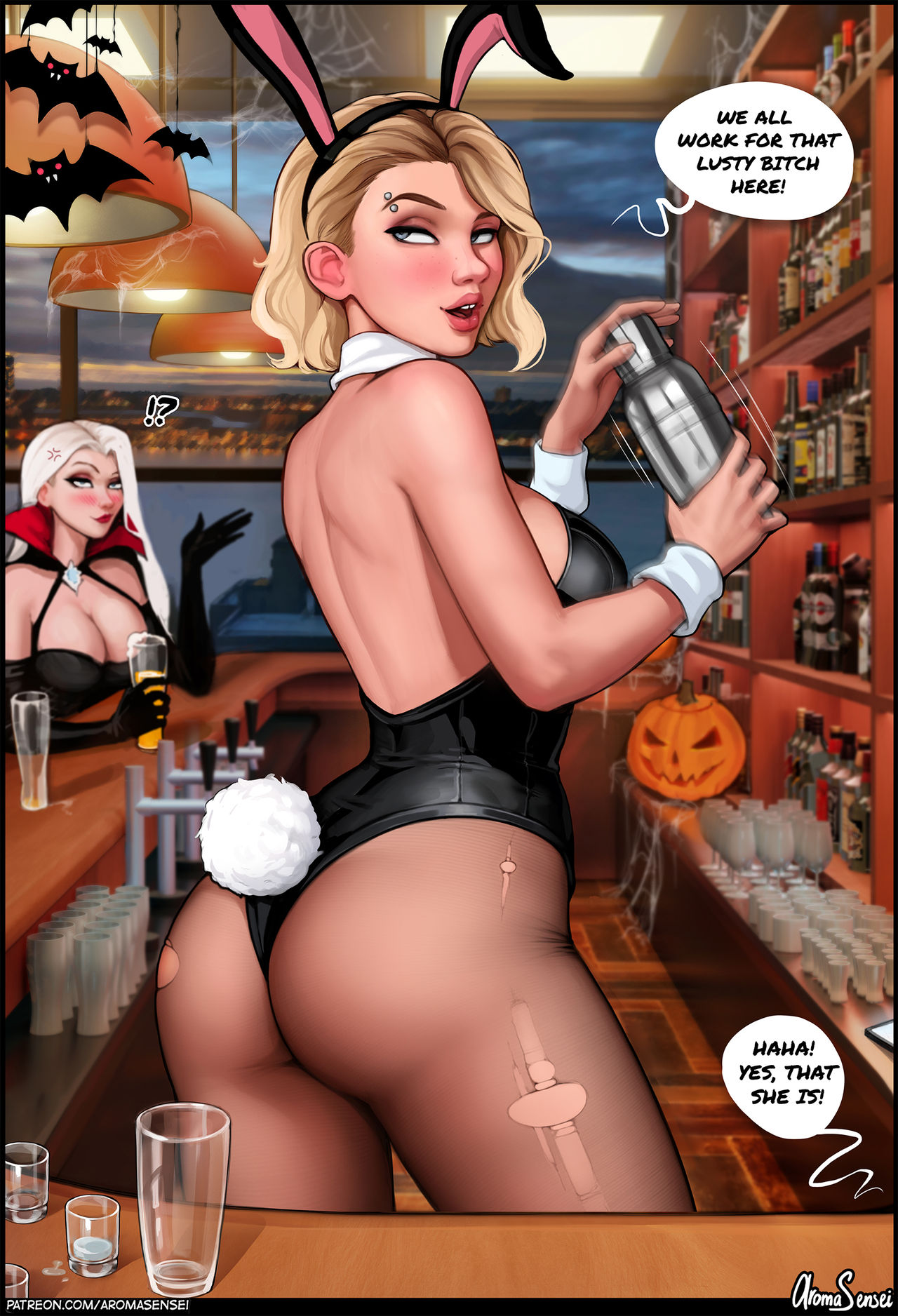 Halloween party at Frozen Inc! page 2 full