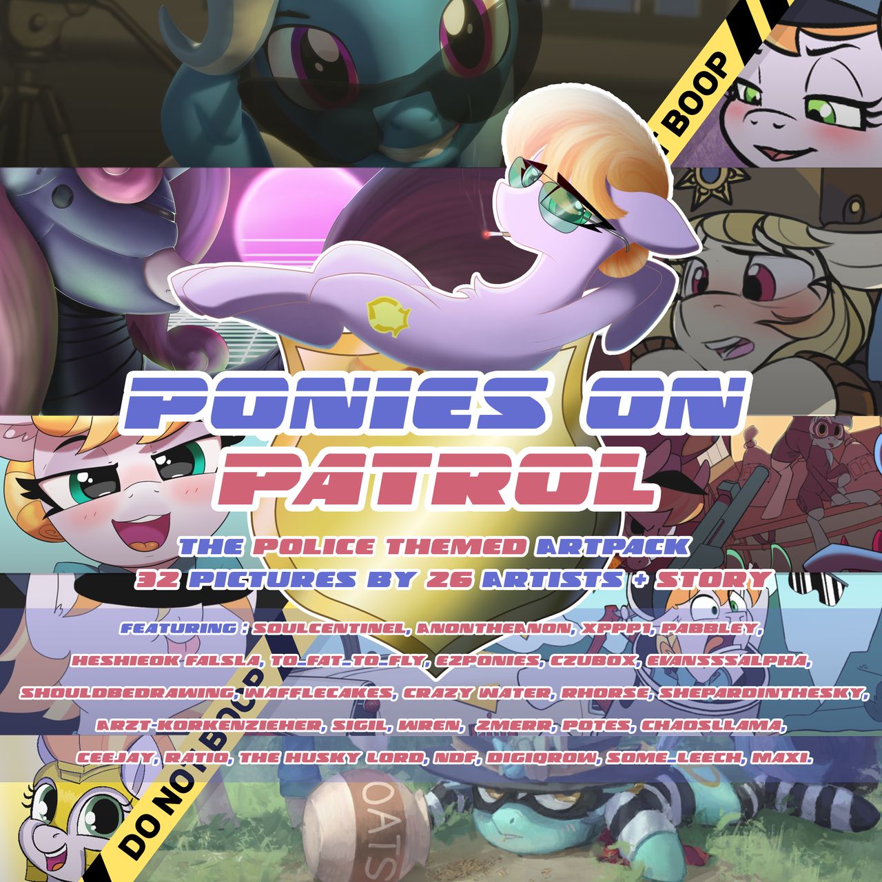 Ponies on Patrol page 1 full