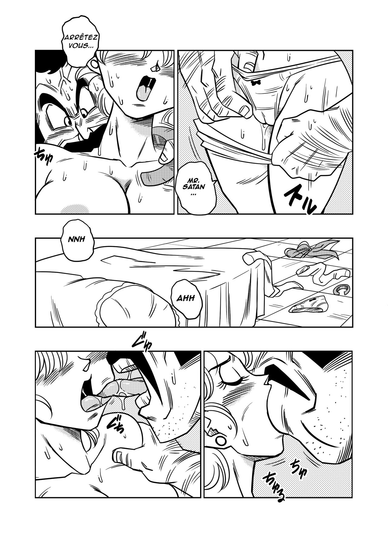 Mister Satan no Himitsu no Training | Mr. Satan's Secret Training page 7 full