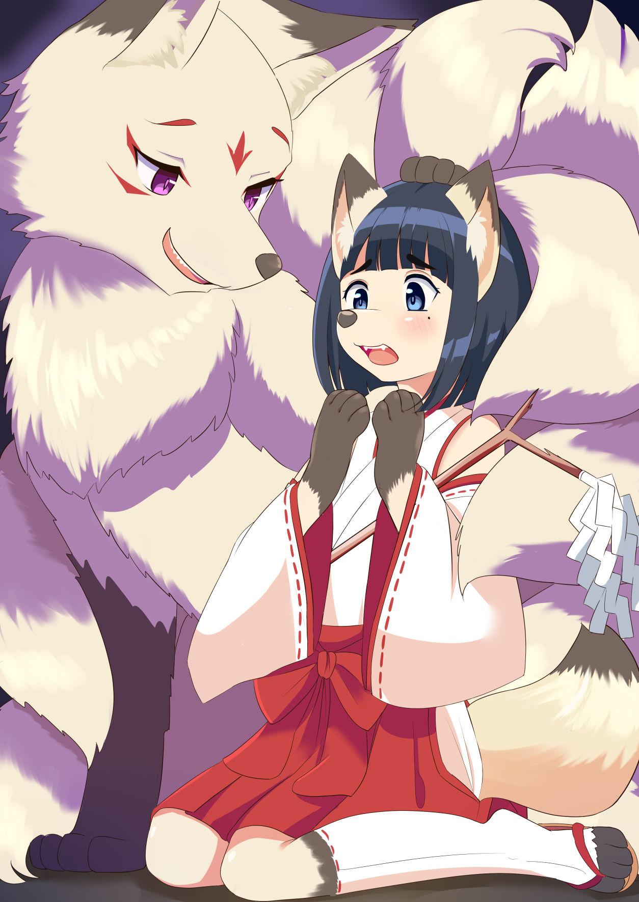The Girl Who Failed To Defeat The Yōkai Of a Fox Tf + Extra page 3 full