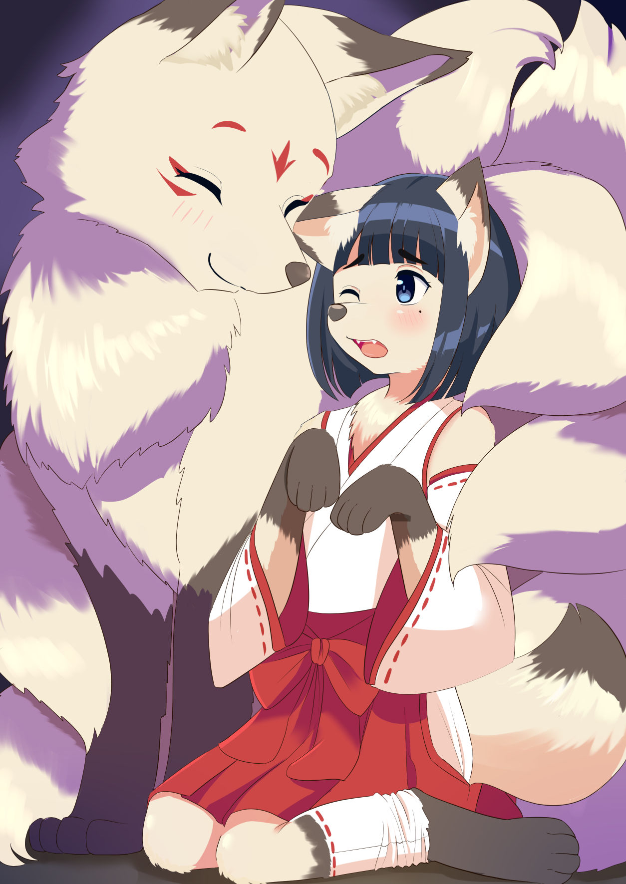The Girl Who Failed To Defeat The Yōkai Of a Fox Tf + Extra page 4 full