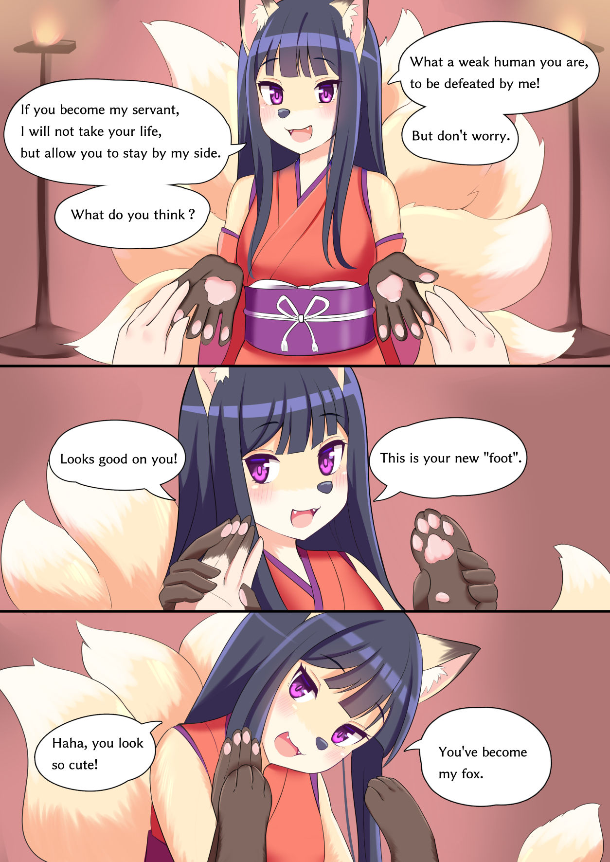 The Girl Who Failed To Defeat The Yōkai Of a Fox Tf + Extra page 5 full