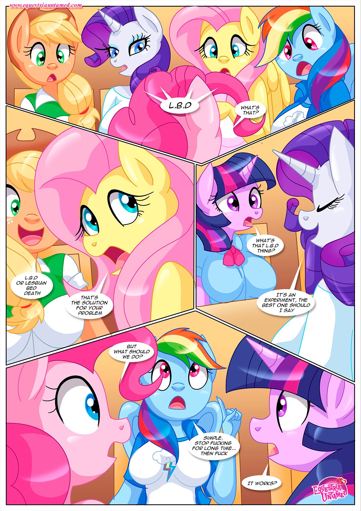 Lesbian Bed Death Makes Lesbians Go Crazy page 6 full