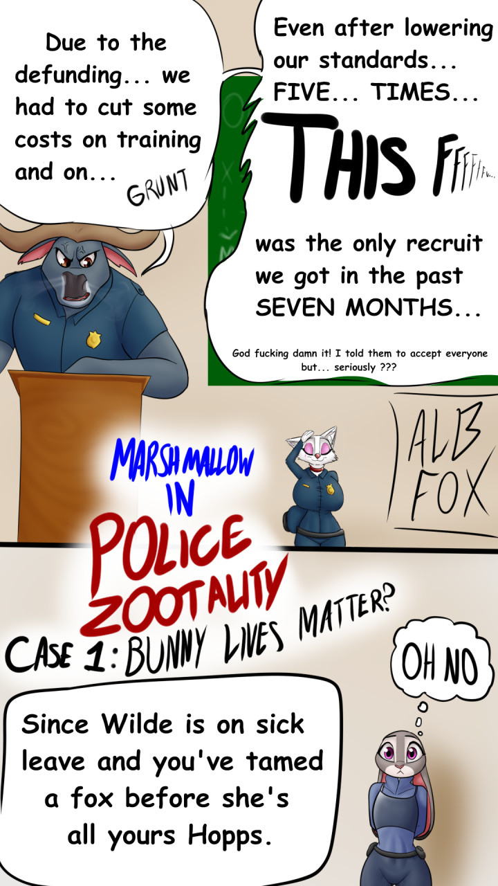 Police Zootality page 1 full