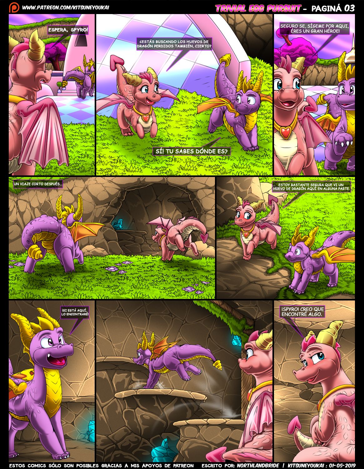 Trivial Egg Pursuit: Por Kitsune Youkai page 3 full