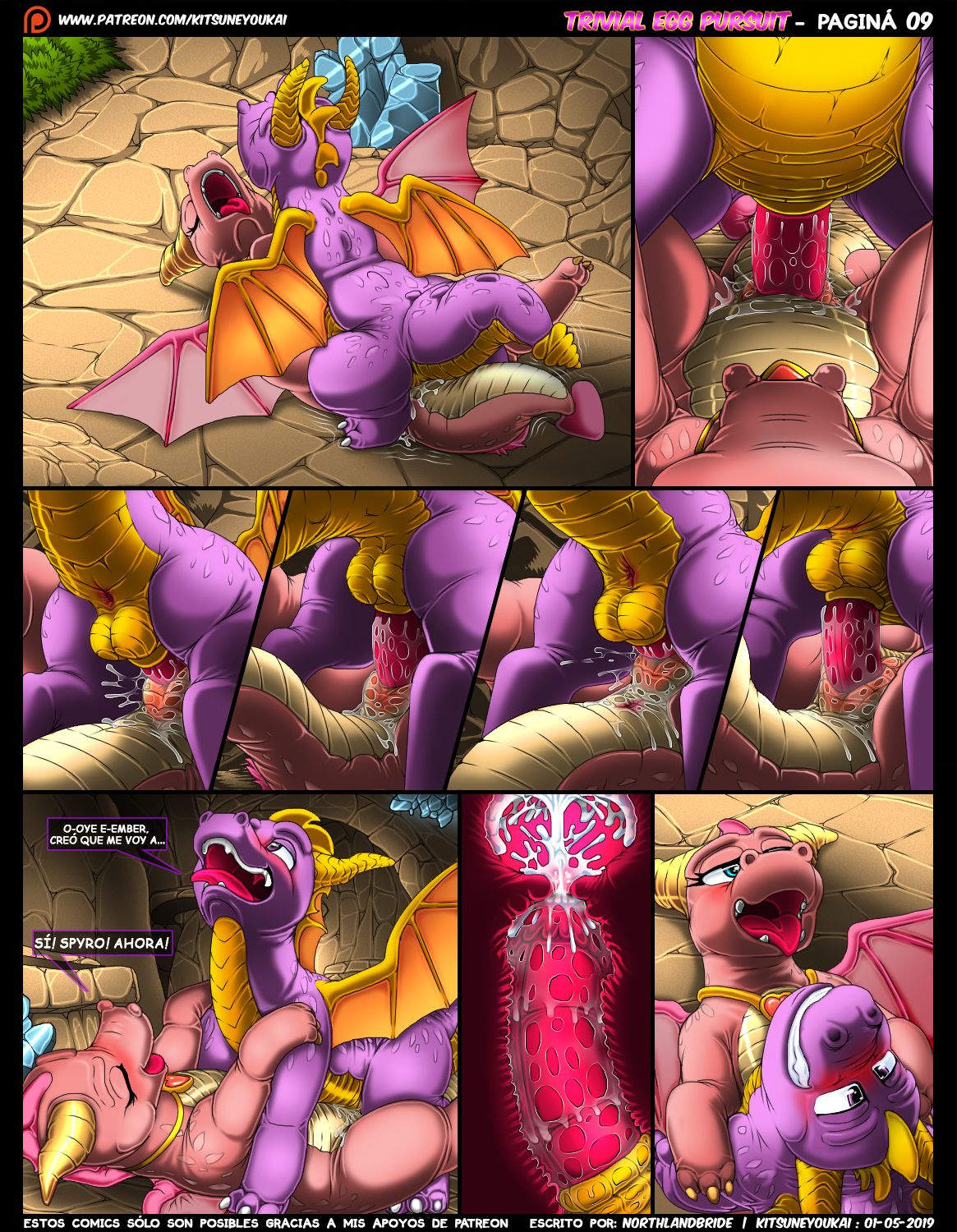 Trivial Egg Pursuit: Por Kitsune Youkai page 9 full