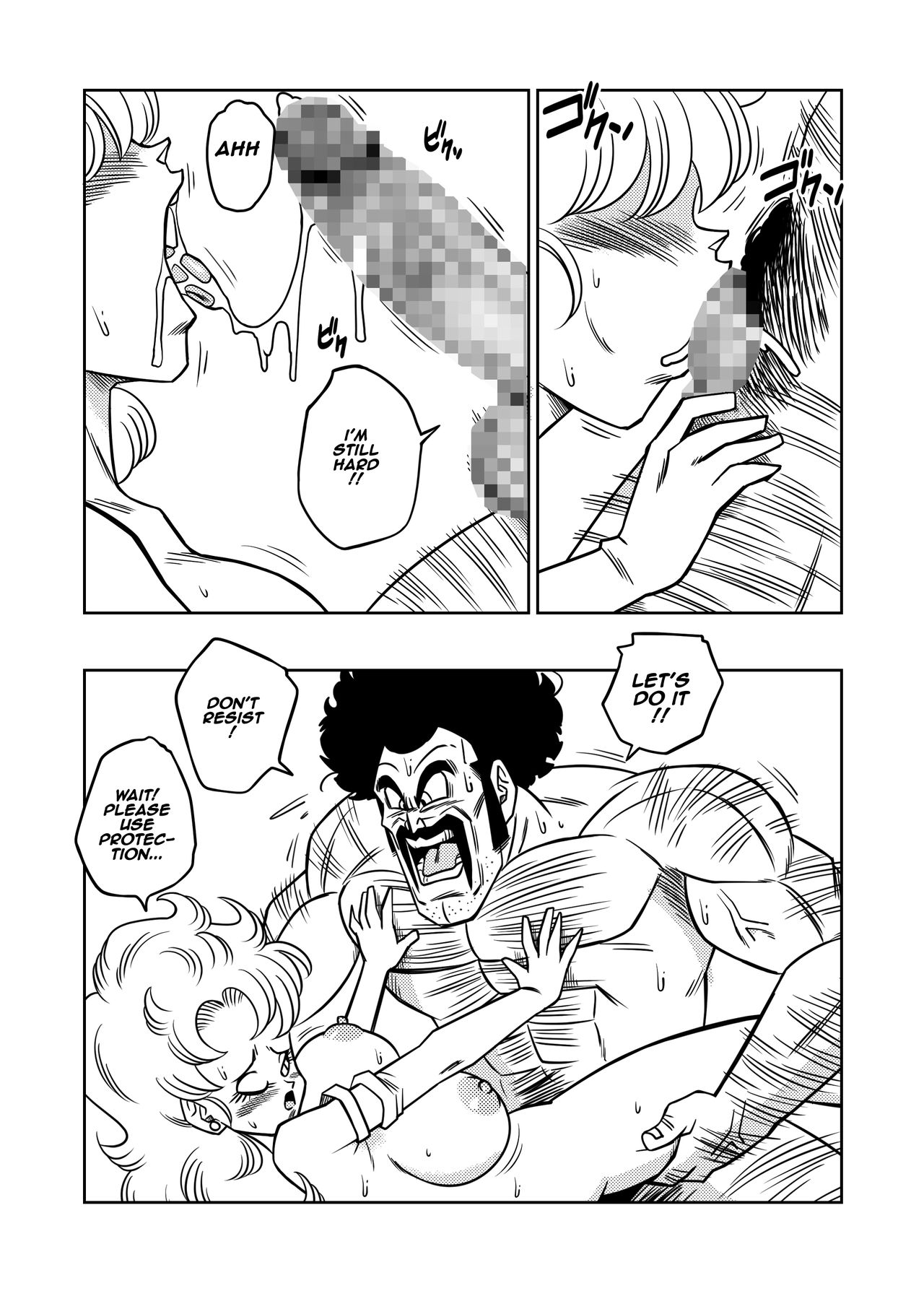 Mister Satan no Himitsu no Training | Mr. Satan's Secret Training page 11 full