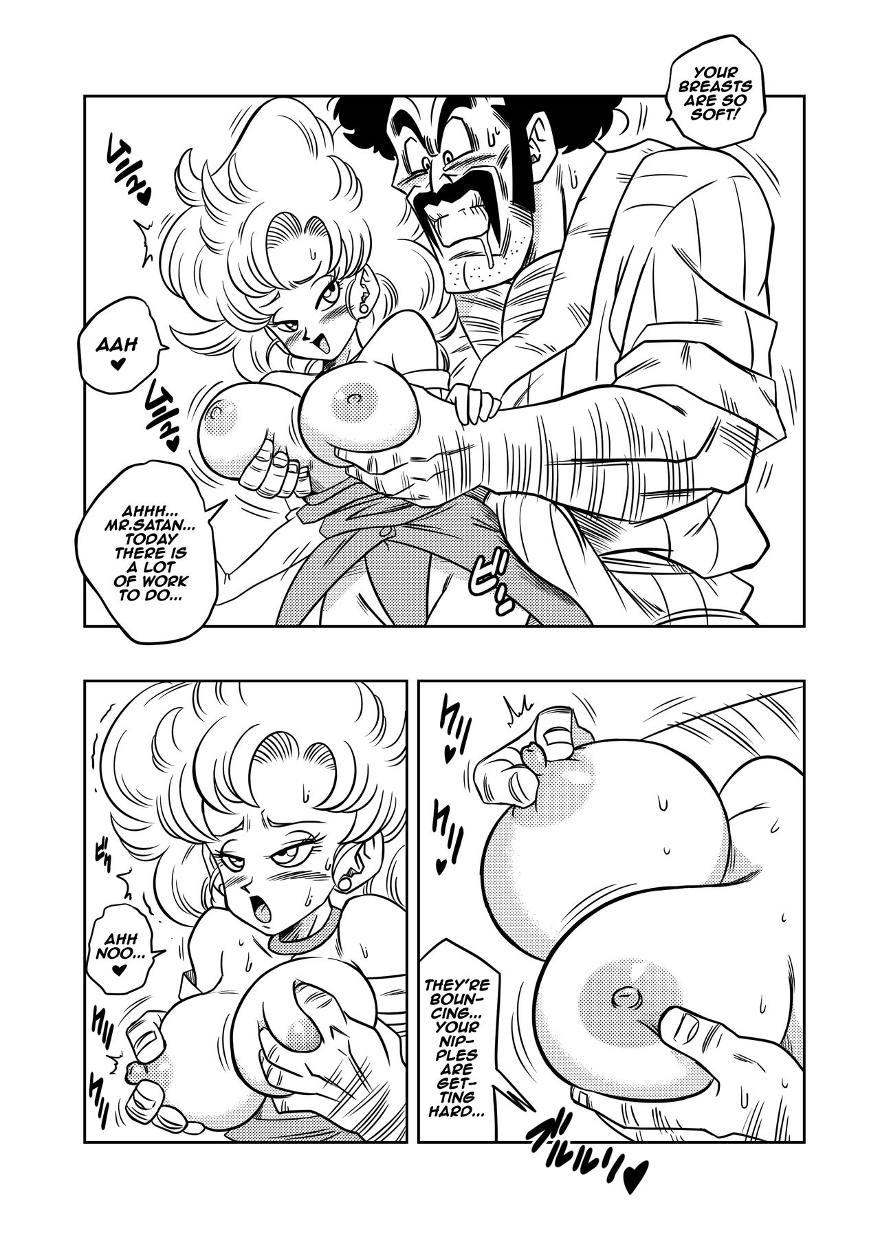 Mister Satan no Himitsu no Training | Mr. Satan's Secret Training page 6 full