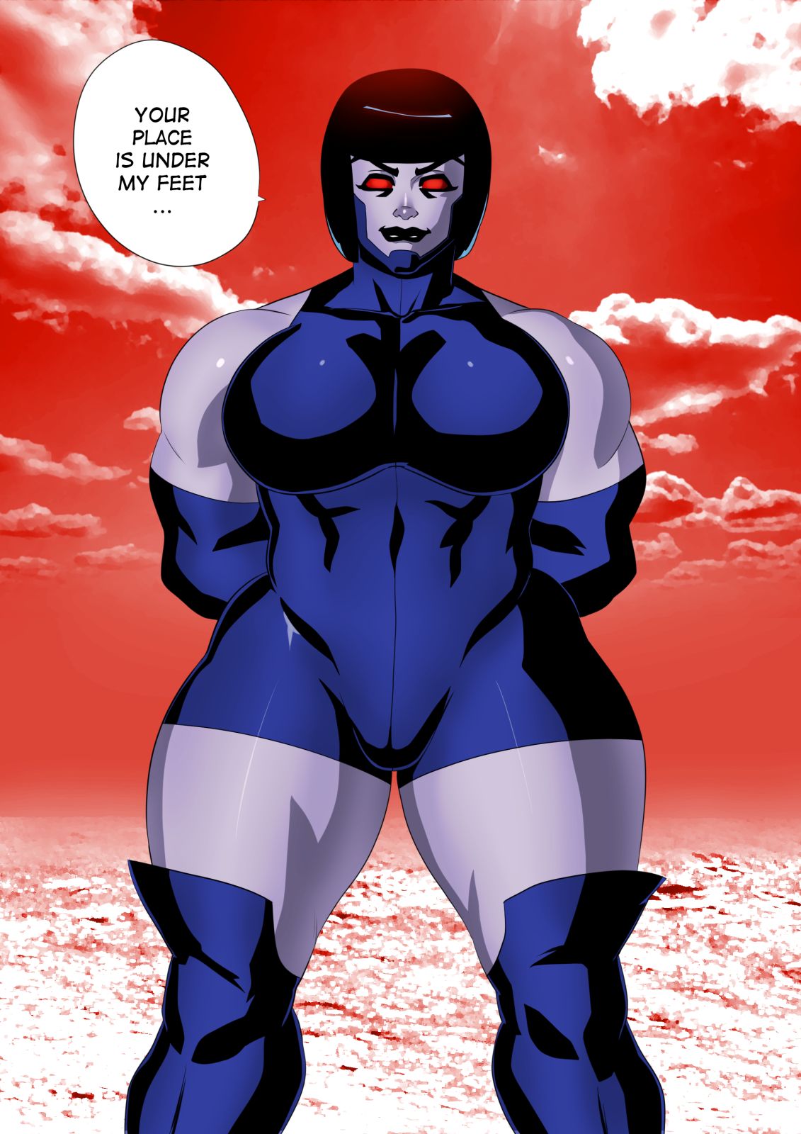 Superwoman vs Femseid page 1 full