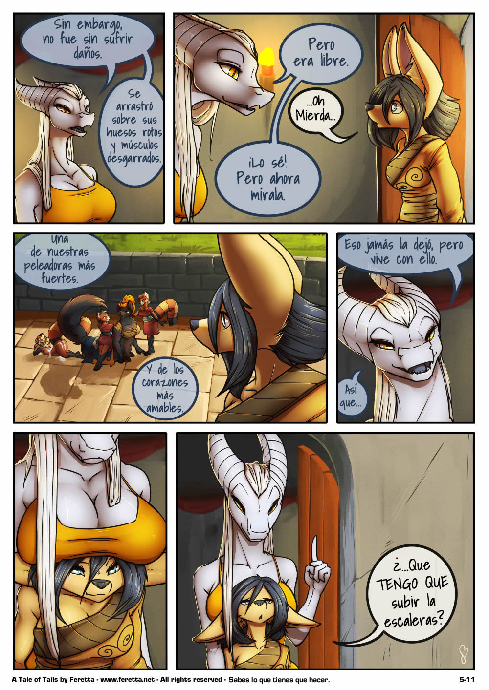 A Tale of Tails: Capitulo 5 Un Mundo de Dolor page 11 full