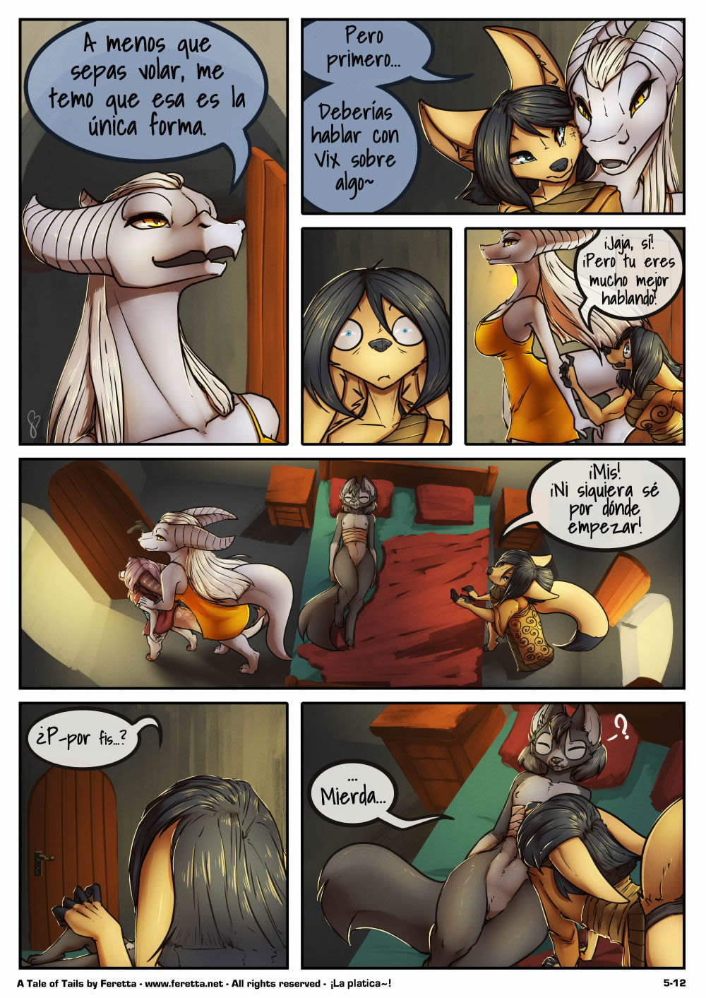 A Tale of Tails: Capitulo 5 Un Mundo de Dolor page 12 full