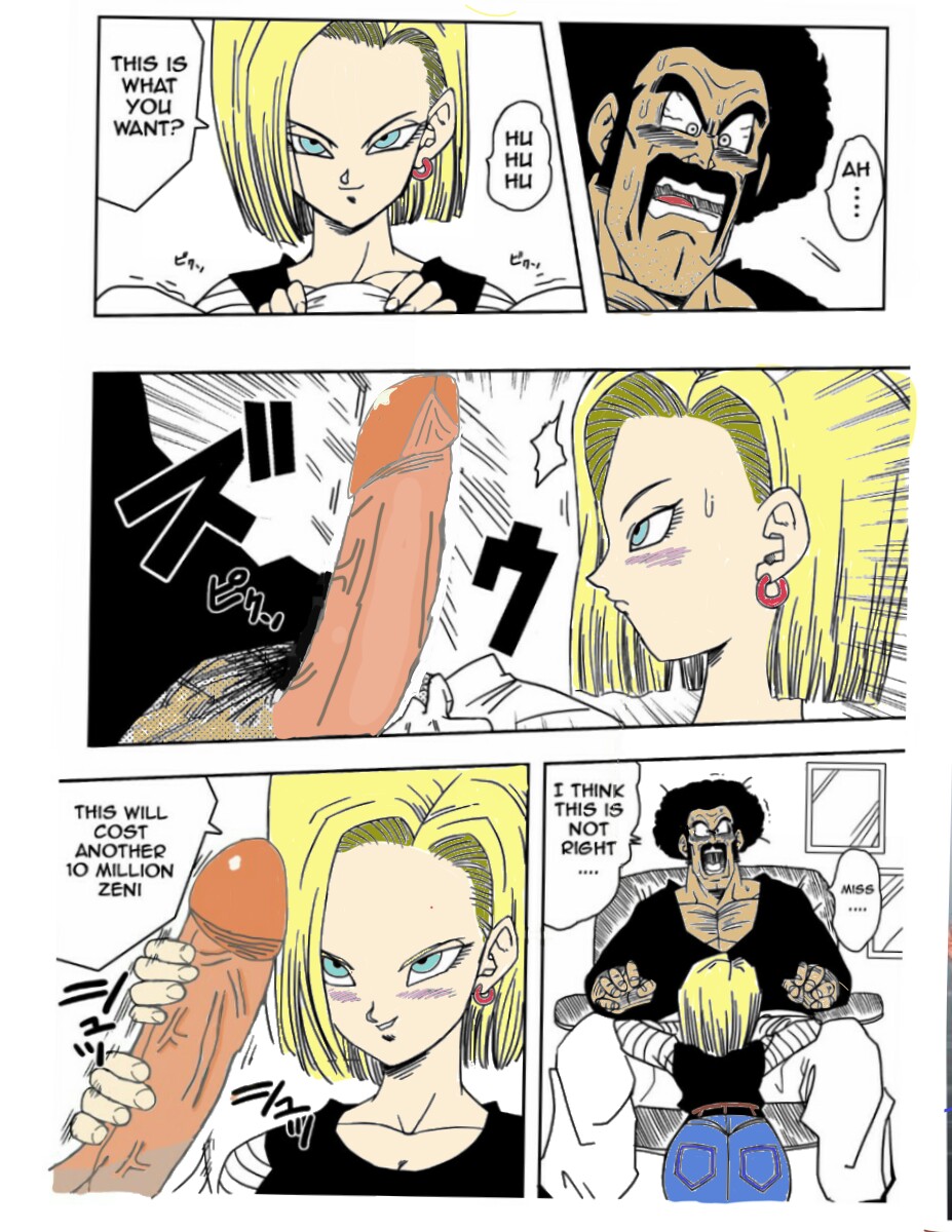 Sex N18 - 18-gou to Mister Satan!! Seiteki Sentou! | Android N18 and Mr. Satan!! Sexual  Intercourse Between Fighters! - Page 6 - Comic Porn XXX