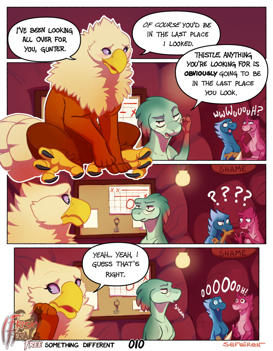 Frisky Ferals - Something Different page 10 full