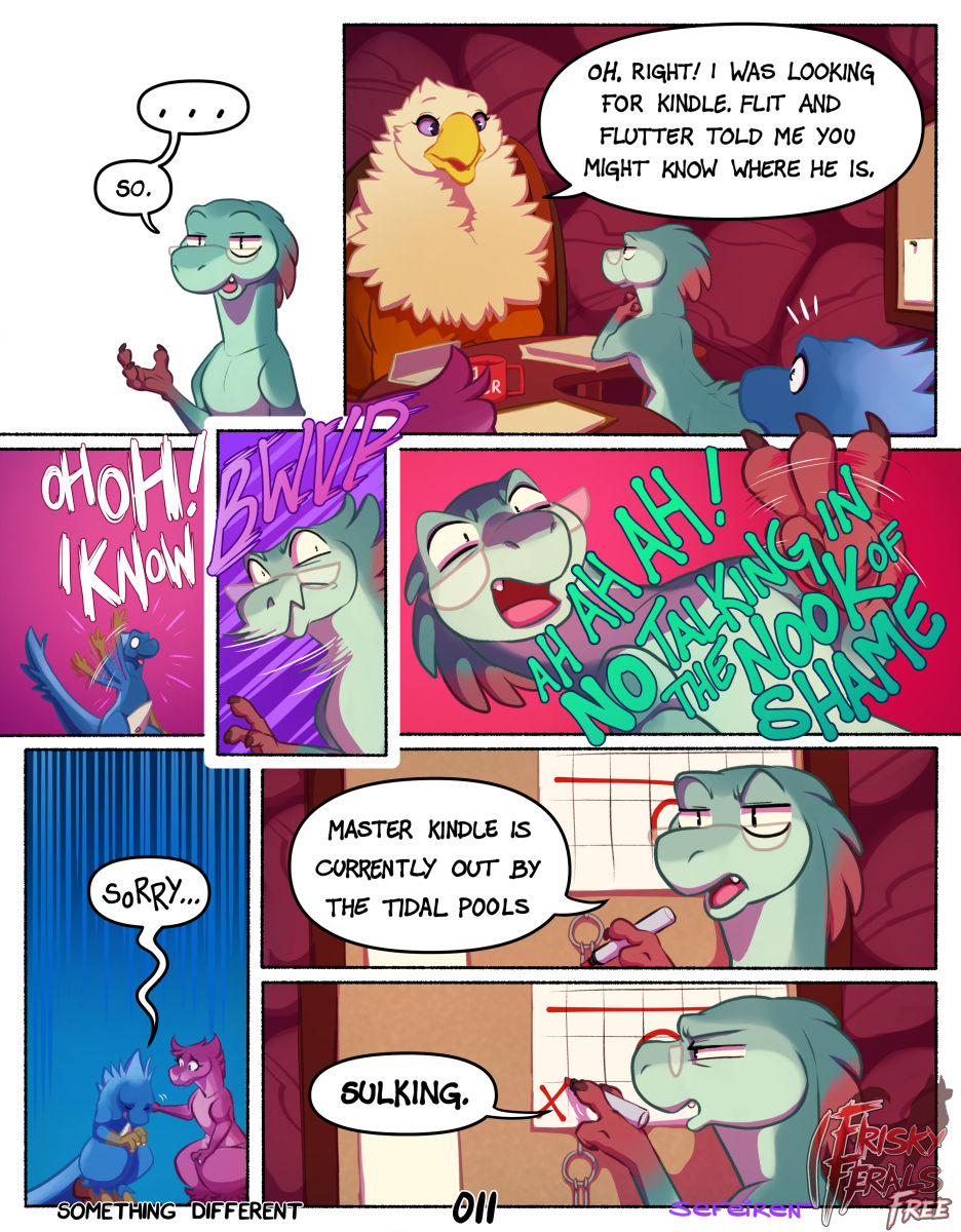 Frisky Ferals - Something Different page 11 full