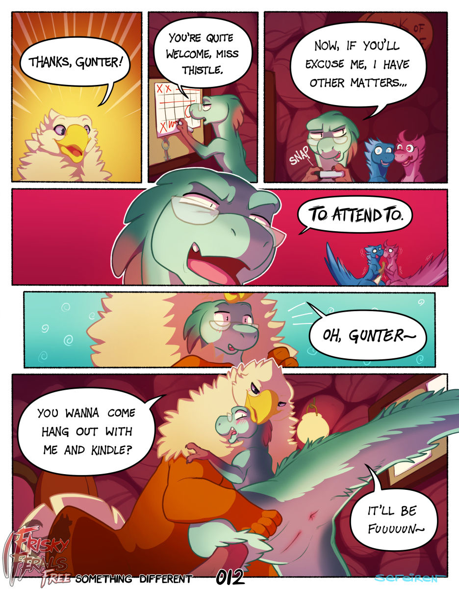 Frisky Ferals - Something Different page 12 full