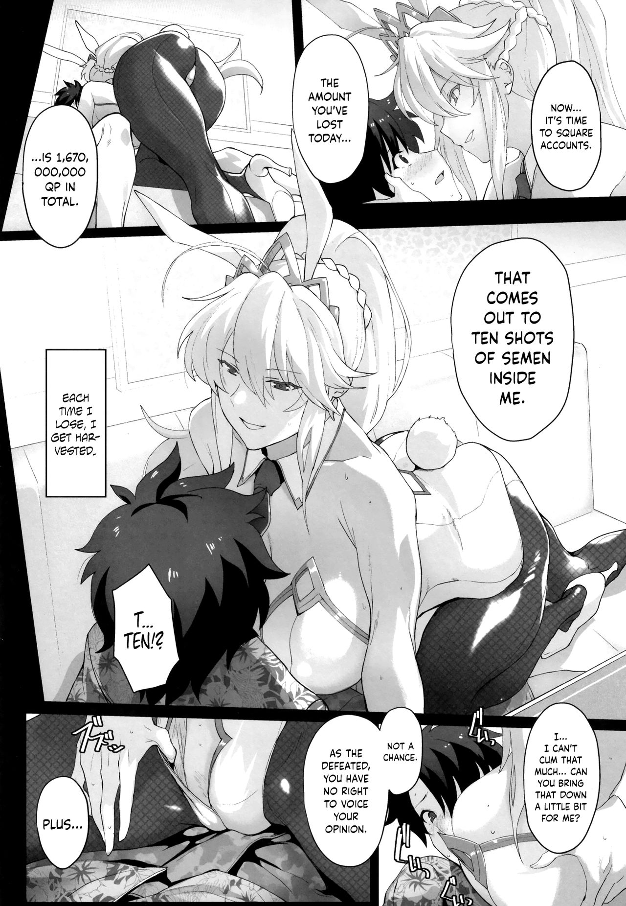Mizugi Sakuseiou ni wa Katenai | Can't Win Against the Swimsuit Cum-Draining King page 5 full