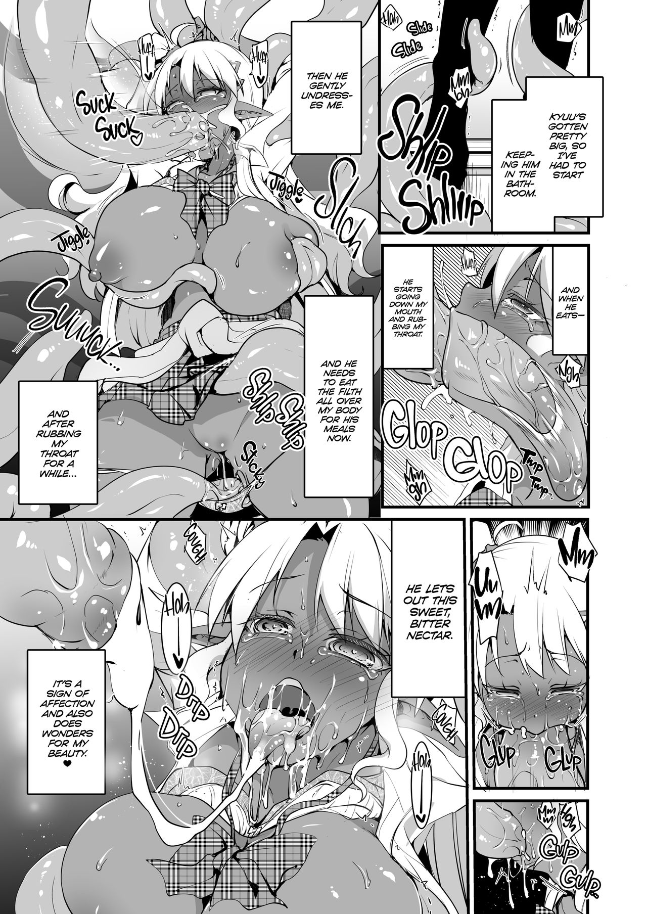 JK Dark Elf Shokushu o Kau! | Dark Elf Schoolgirl Raises Tentacles page 12 full