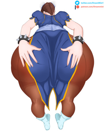 [Dream Mist] Chun-li Ass cover