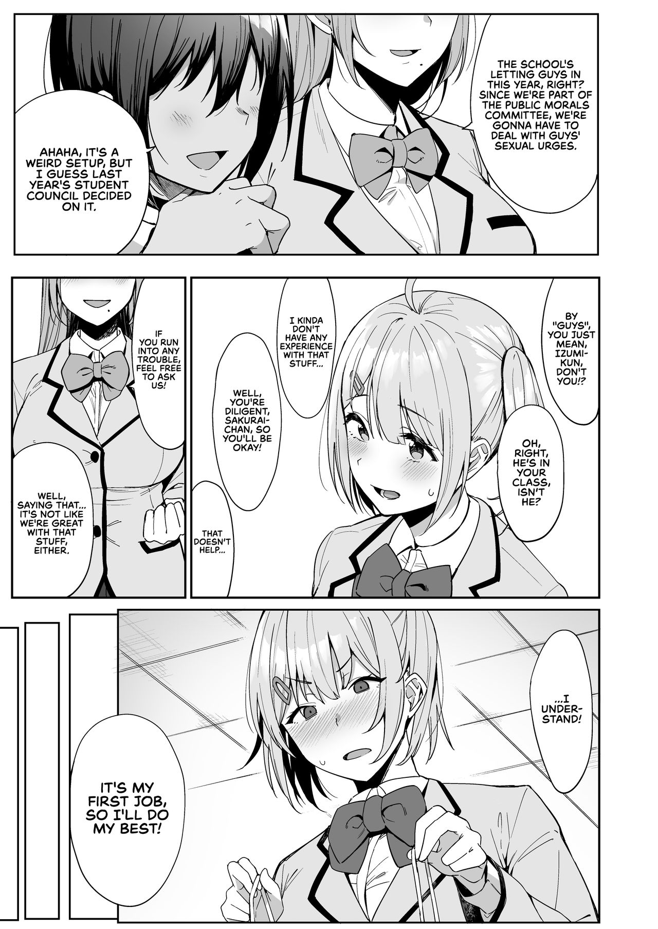 Fuuki Iin to Fuuzoku Katsudou | SEX ACTS with a Member of the Public Moral Committee page 10 full