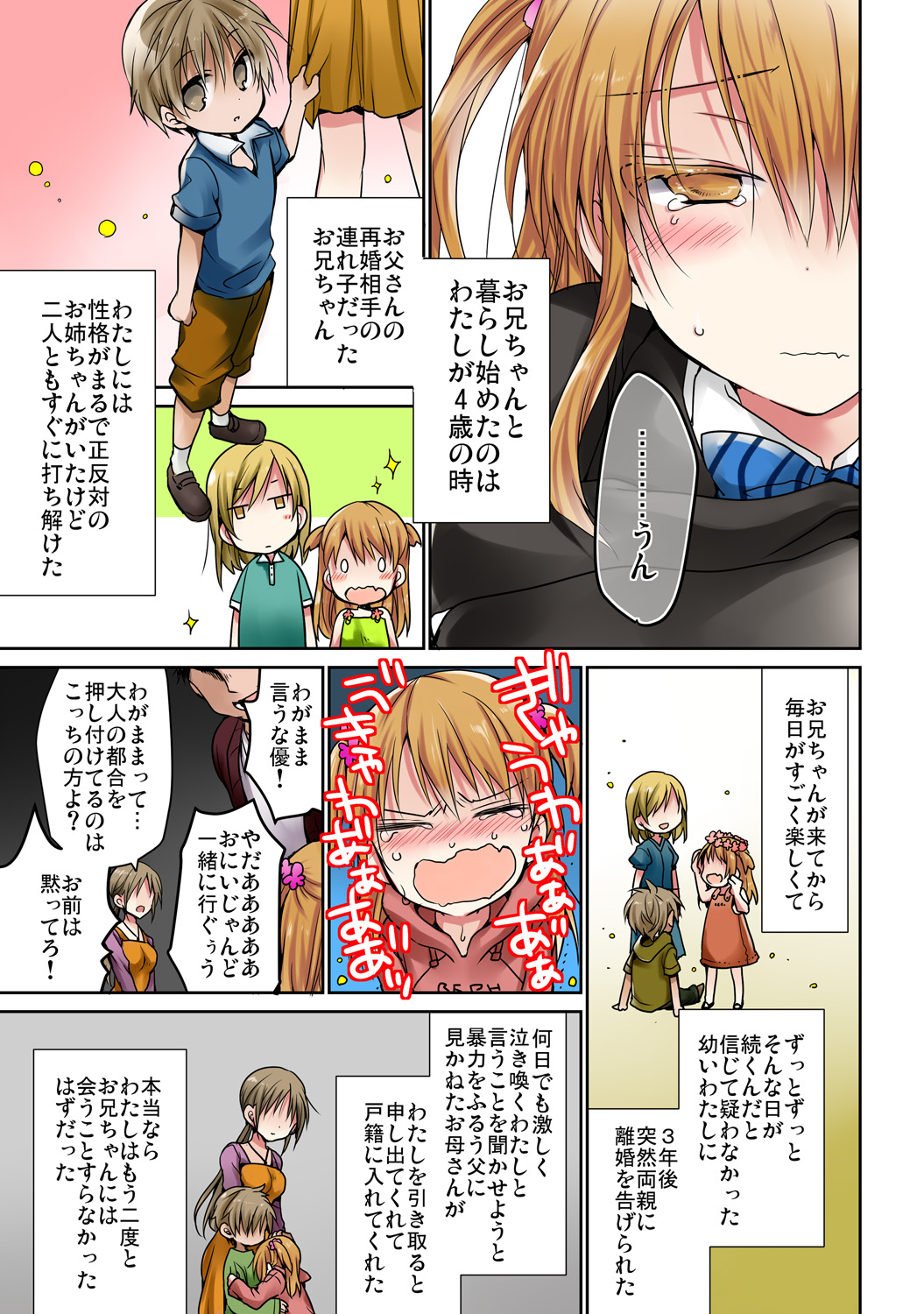 あの夜、妹をハメた感触だけは覚えてる。 page 5 full