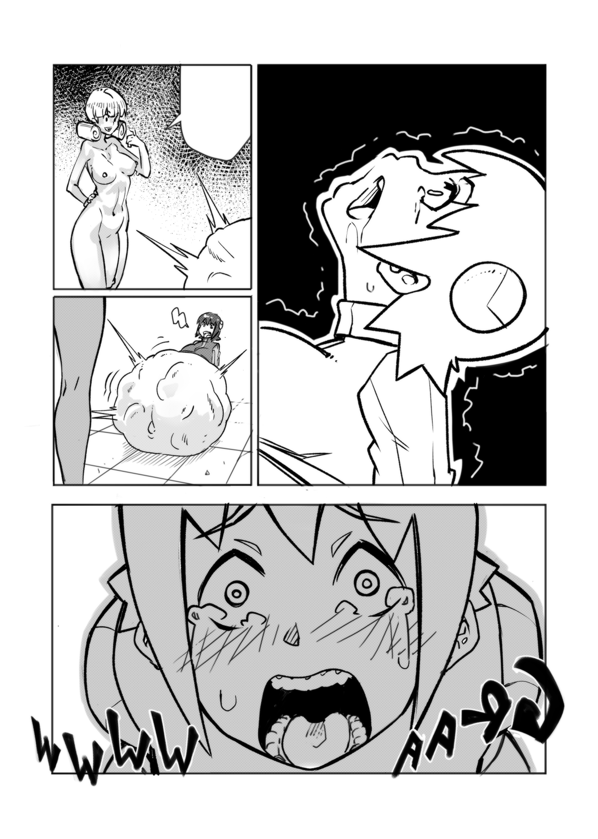 Mayl Futanari TF Comic page 11 full
