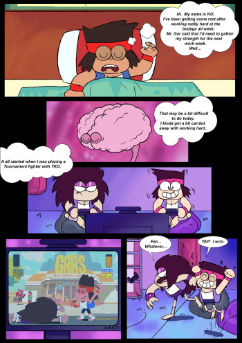 [Gregart] OK KO Comic cover