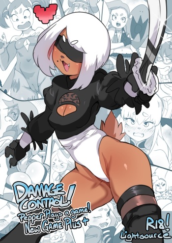 [0Lightsource] Damage Control!: Pepper Plays a Game!- New Game Plus! cover