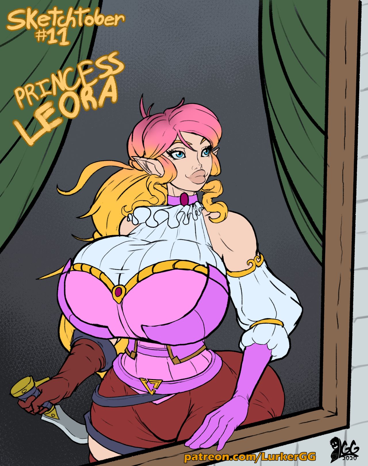 LurkerGG Sketchtober 2020 page 12 full