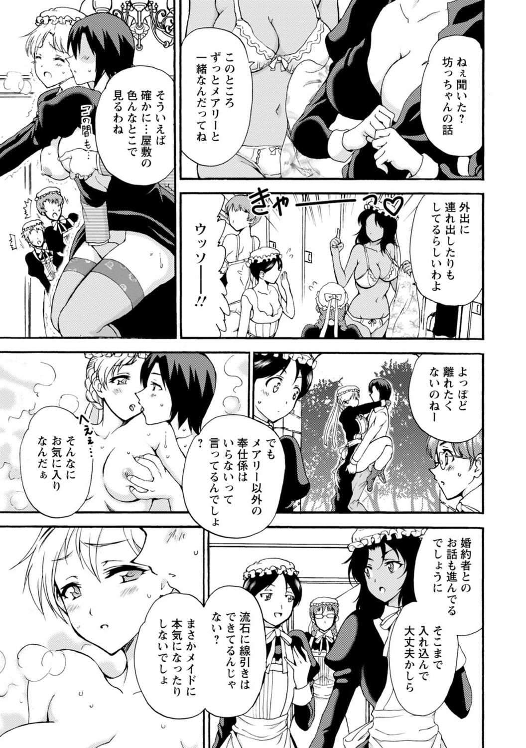 Boku Senzoku Maid ga Iu Koto o Kikanai ~Yoru no Gohoushi de Shujuu Gyakuten!?~ 4 page 11 full