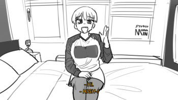 [Monamin] Uzaki-chan Wants to Hang Over! cover