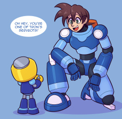 Tron Bonne X Mega Man Volnutt and Misc.