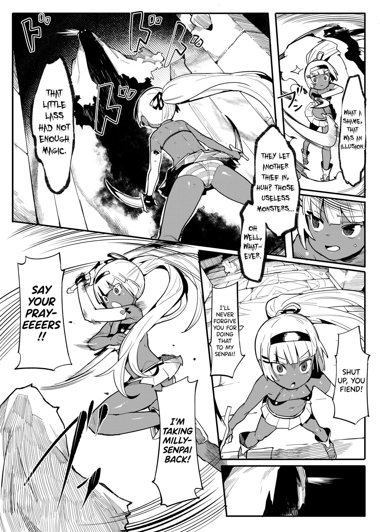 Bishoujo Touzoku Kusuguri Trap Dungeon! 2 | Pretty Thief Tickling Trap Dungeon 2 page 10 full