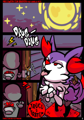 [Vanilla Pete] Halloween Con Braixen [Spanish] [Red Fox Makkan] cover