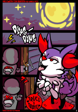 Halloween Con Braixen