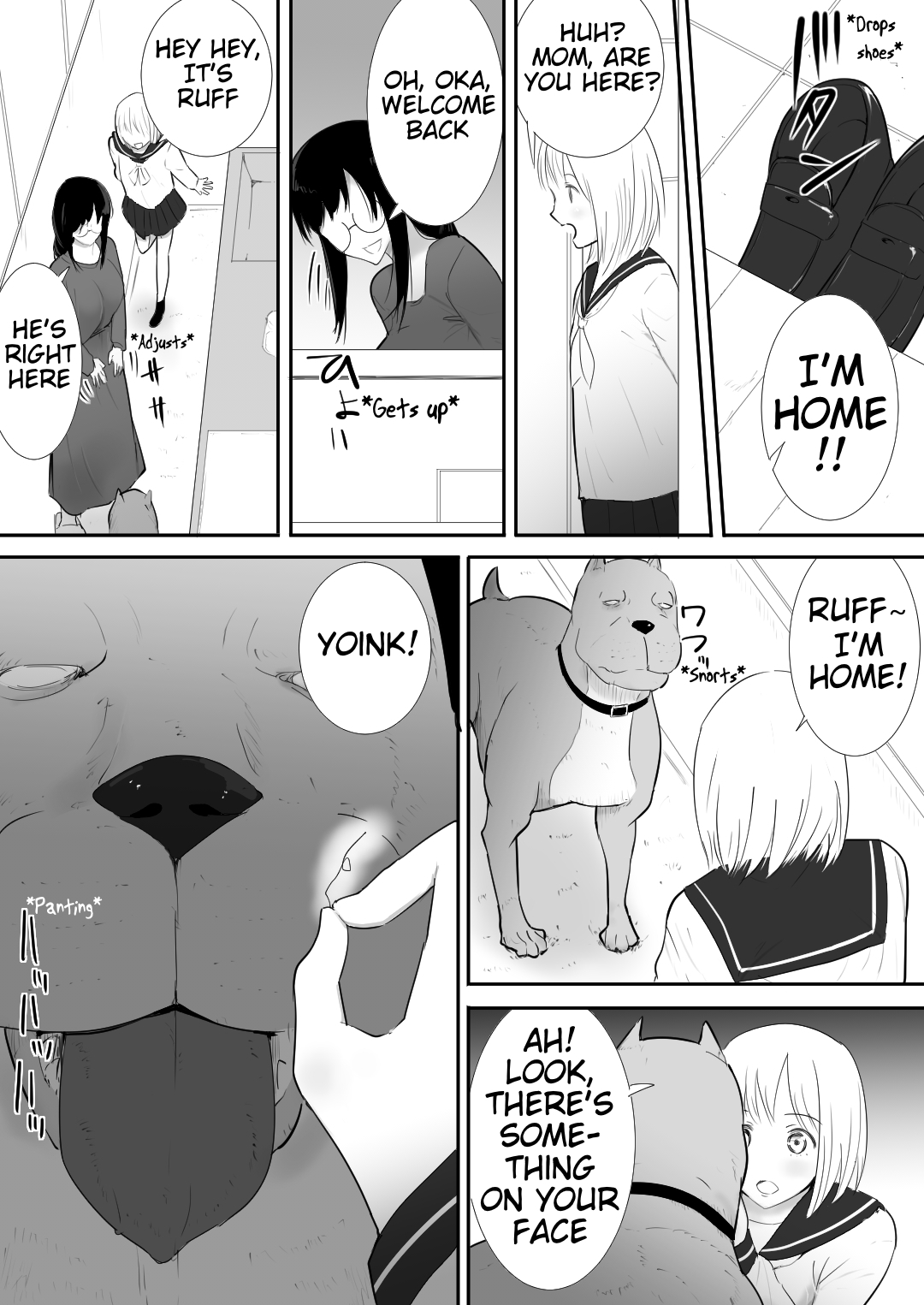 Watashi-tachi no Ie ni Pet ga Yattekita | A Pet Came to Our House page 11 full