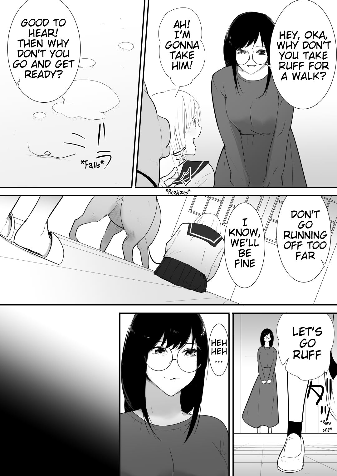 Watashi-tachi no Ie ni Pet ga Yattekita | A Pet Came to Our House page 12 full
