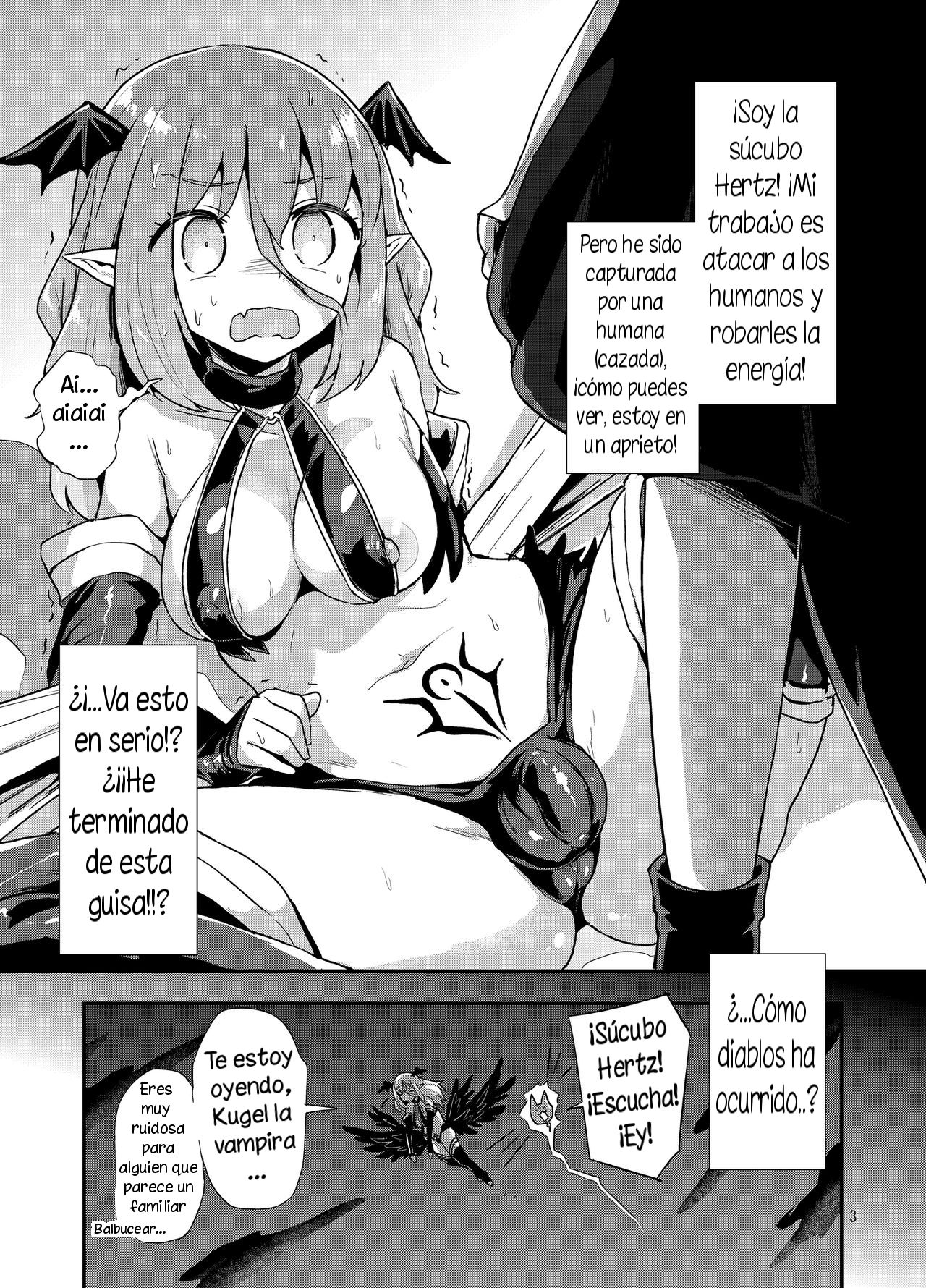 Yowayowa Futanari Succubus-chan #01 page 3 full
